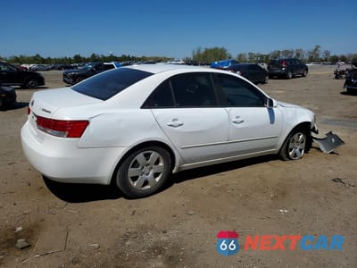 Trzecie zdjęcie samochodu z tyłu: 2008 HYUNDAI SONATA GLS VIN:5NPET46C28H378454 - miniatura