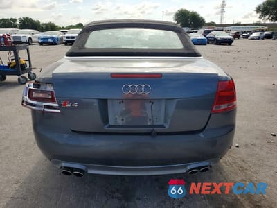Zdjęcie 6 z 12 samochodu: 2008 AUDI S4 QUATTRO CABRIOLET VIN:WUARL48H08K900156 - miniatura