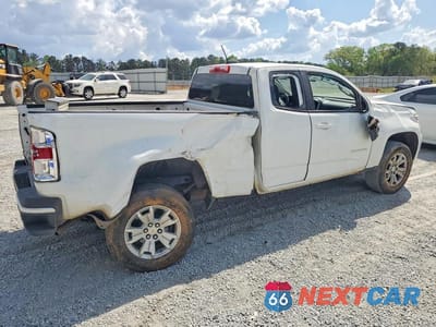 Trzecie zdjęcie samochodu z tyłu: 2022 CHEVROLET COLORADO LT VIN:1GCHSCEA1N1190795 - miniatura