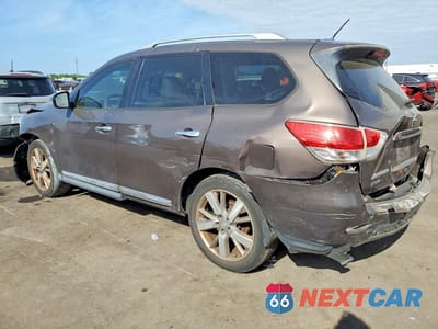 Drugie zdjęcie samochodu z przodu: 2015 NISSAN PATHFINDER S VIN:5N1AR2MNXFC664076 - miniatura