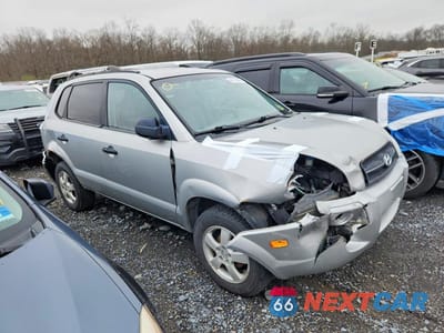 Czwarte zdjęcie samochodu z boku: 2007 HYUNDAI TUCSON GLS VIN:KM8JM12B57U551794 - miniatura