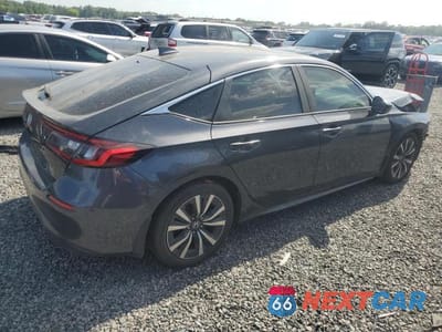 Trzecie zdjęcie samochodu z tyłu: 2024 HONDA CIVIC EXL VIN:19XFL1H71RE002353 - miniatura