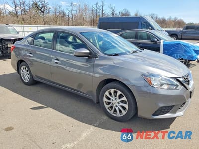 Czwarte zdjęcie samochodu z boku: 2019 NISSAN SENTRA SV VIN:3N1AB7AP9KY266048 - miniatura