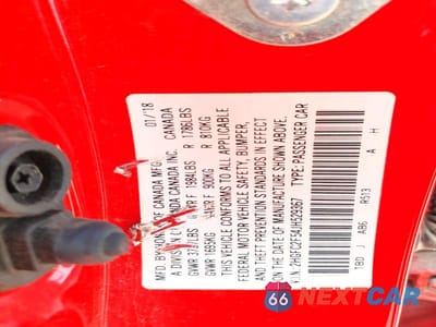 Zdjęcie 12 z 12 samochodu: 2018 HONDA CIVIC LX VIN:2HGFC2F54JH529367 - miniatura