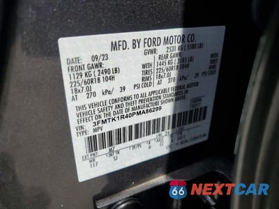 Zdjęcie 14 z 14 samochodu: 2023 FORD MUSTANG MACH-E SELECT VIN:3FMTK1R40PMA86299 - miniatura
