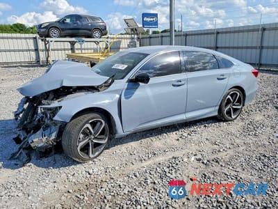 2021 HONDA ACCORD SPORT SE 1HGCV1F49MA123098 - główne zdjęcie licytacji z USA - miniatura