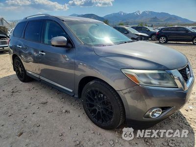 Czwarte zdjęcie samochodu z boku: 2015 NISSAN PATHFINDER SL VIN:5N1AR2MM7FC676841 - miniatura