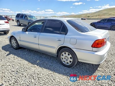 Drugie zdjęcie samochodu z przodu: 2000 HONDA CIVIC VIN:2HGEJ6613YH553479 - miniatura