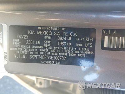Zdjęcie 13 z 13 samochodu: 2025 KIA K4 LXS VIN:3KPFT4DE5SE100782 - miniatura