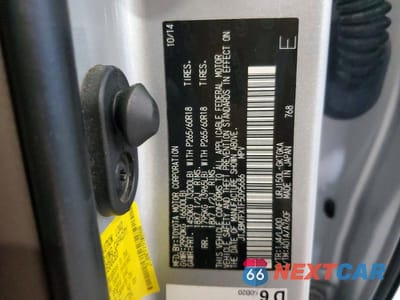Zdjęcie 13 z 13 samochodu: 2015 LEXUS GX 460 VIN:JTJBM7FX1F5095686 - miniatura