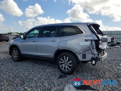 Drugie zdjęcie samochodu z przodu: 2022 HONDA PILOT EXL VIN:5FNYF5H50NB002645 - miniatura