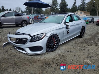 2015 MERCEDES-BENZ C 400 4MATIC 55SWF6GB5FU041185 - główne zdjęcie licytacji z USA - miniatura