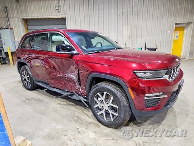 Czwarte zdjęcie samochodu z boku: 2025 JEEP GRAND CHEROKEE LIMITED VIN:1C4RJHBG9SC288695 - miniatura
