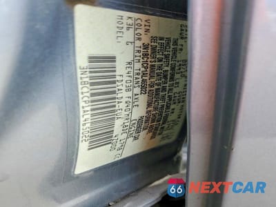 Zdjęcie 13 z 13 samochodu: 2010 NISSAN VERSA 1.8 S VIN:3N1BC1CP1AL465022 - miniatura
