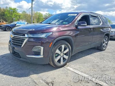 2022 CHEVROLET TRAVERSE LT 1GNEVHKW9NJ143965 - główne zdjęcie licytacji z USA - miniatura