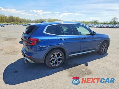 Trzecie zdjęcie samochodu z tyłu: 2024 BMW X3 XDRIVE30I VIN:5UX53DP00R9V73708 - miniatura