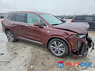 Czwarte zdjęcie samochodu z boku: 2023 CADILLAC XT6 PREMIUM LUXURY VIN:1GYKPDRSXPZ152044 - miniatura