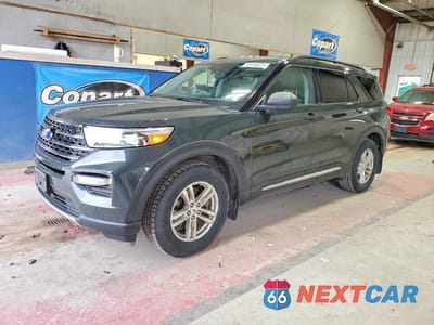 2021 FORD EXPLORER XLT 1FMSK8DH6MGC45329 - główne zdjęcie licytacji z USA - miniatura