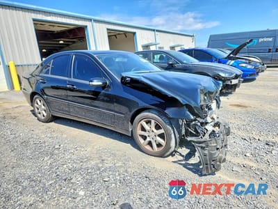 Czwarte zdjęcie samochodu z boku: 2007 MERCEDES-BENZ C 280 4MATIC VIN:WDBRF92H97F899492 - miniatura
