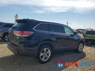 Trzecie zdjęcie samochodu z tyłu: 2015 TOYOTA HIGHLANDER HYBRID LIMITED VIN:5TDDCRFH0FS011354 - miniatura