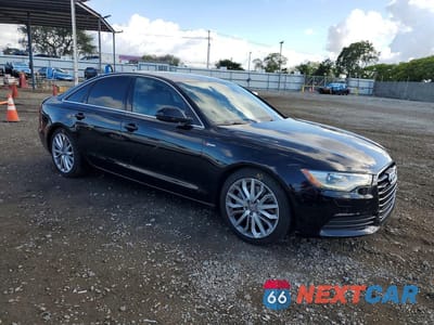 Czwarte zdjęcie samochodu z boku: 2012 AUDI A6 PREMIUM PLUS VIN:WAUGGBFC1CN044178 - miniatura