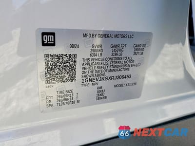 Zdjęcie 13 z 13 samochodu: 2024 CHEVROLET TRAVERSE LT Z71 VIN:1GNEVJKSXRJ206453 - miniatura