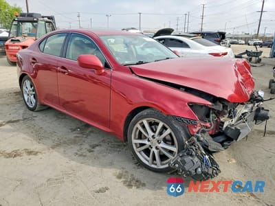 Czwarte zdjęcie samochodu z boku: 2007 LEXUS IS 250 VIN:JTHBK262475049009 - miniatura