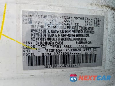Zdjęcie 12 z 12 samochodu: 2024 NISSAN SENTRA S VIN:3N1AB8BV6RY356433 - miniatura