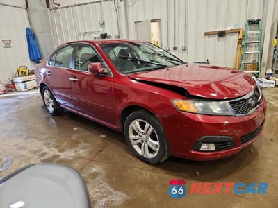 Czwarte zdjęcie samochodu z boku: 2009 KIA OPTIMA LX VIN:KNAGE228595334861 - miniatura
