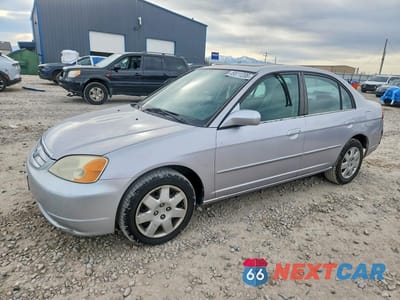 2002 HONDA CIVIC EX 1HGES26752L074131 - główne zdjęcie licytacji z USA - miniatura