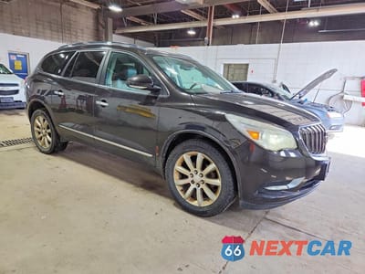 Czwarte zdjęcie samochodu z boku: 2014 BUICK ENCLAVE PREMIUM VIN:5GAKRBKD8EJ247120 - miniatura