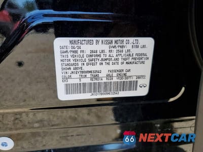 Zdjęcie 13 z 13 samochodu: 2024 INFINITI Q50 LUXE VIN:JN1EV7BRXRM632542 - miniatura