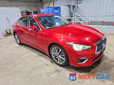 Czwarte zdjęcie samochodu z boku: 2023 INFINITI Q50 LUXE VIN:JN1EV7BR2PM540211 - miniatura