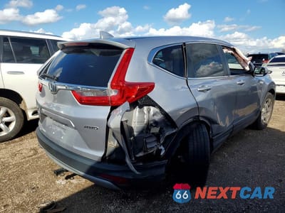 Trzecie zdjęcie samochodu z tyłu: 2018 HONDA CR-V EX VIN:5J6RW2H54JL018805 - miniatura