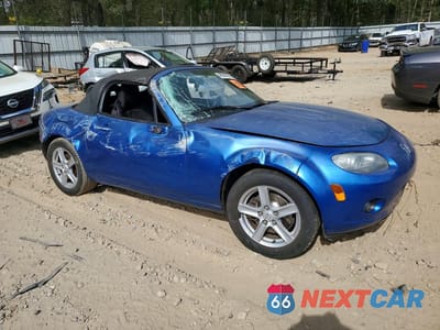Czwarte zdjęcie samochodu z boku: 2006 MAZDA MX-5 MIATA VIN:JM1NC25F760112633 - miniatura