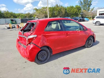 Trzecie zdjęcie samochodu z tyłu: 2014 TOYOTA YARIS 3-DOOR L VIN:JTDJTUD37ED578779 - miniatura