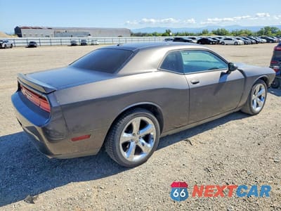 Trzecie zdjęcie samochodu z tyłu: 2013 DODGE CHALLENGER SXT VIN:2C3CDYAG9DH691966 - miniatura