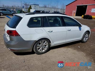 Trzecie zdjęcie samochodu z tyłu: 2017 VOLKSWAGEN GOLF SPORTWAGEN S VIN:3VWC17AU3HM501166 - miniatura