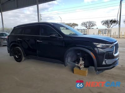 Czwarte zdjęcie samochodu z boku: 2024 INFINITI QX60 LUXE VIN:5N1DL1FR7RC337275 - miniatura