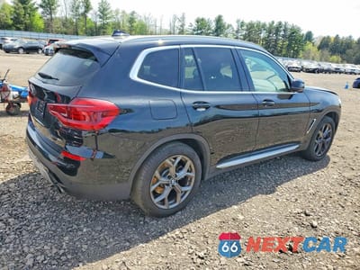 Trzecie zdjęcie samochodu z tyłu: 2021 BMW X3 XDRIVE30I VIN:5UXTY5C05M9F13424 - miniatura