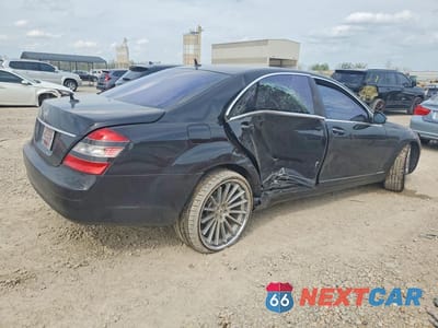 Trzecie zdjęcie samochodu z tyłu: 2007 MERCEDES-BENZ S 550 VIN:WDDNG71X47A021286 - miniatura