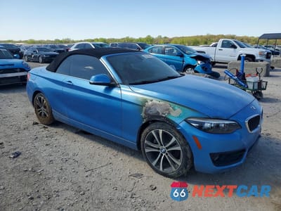 Czwarte zdjęcie samochodu z boku: 2018 BMW 230XI VIN:WBA2M7C59JVA97538 - miniatura