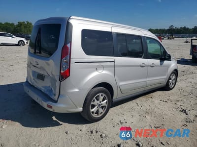 Trzecie zdjęcie samochodu z tyłu: 2016 FORD TRANSIT CONNECT XLT VIN:NM0GE9F72G1237261 - miniatura