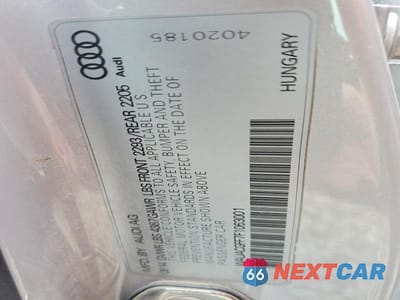 Zdjęcie 12 z 12 samochodu: 2015 AUDI A3 VIN:WAUACGFF7F1063001 - miniatura