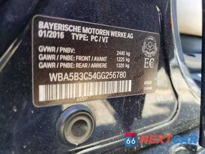 Zdjęcie 12 z 12 samochodu: 2016 BMW 535 XI VIN:WBA5B3C54GG256780 - miniatura