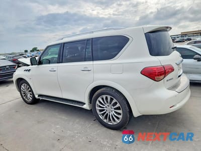 Drugie zdjęcie samochodu z przodu: 2017 INFINITI QX80 BASE VIN:JN8AZ2NF2H9646252 - miniatura