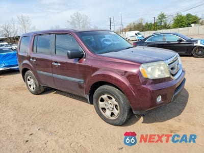Czwarte zdjęcie samochodu z boku: 2011 HONDA PILOT LX VIN:5FNYF4H26BB088944 - miniatura