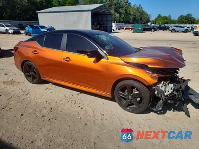 Czwarte zdjęcie samochodu z boku: 2024 NISSAN SENTRA SR VIN:3N1AB8DV0RY235992 - miniatura