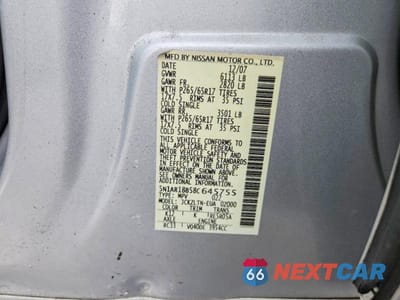 Zdjęcie 14 z 14 samochodu: 2008 NISSAN PATHFINDER S VIN:5N1AR18B58C645755 - miniatura