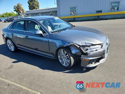 Czwarte zdjęcie samochodu z boku: 2019 AUDI A4 PREMIUM PLUS VIN:WAUENAF48KA002368 - miniatura